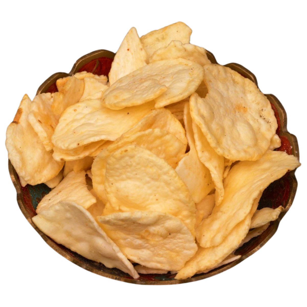 Salted potato crisps, 100 g pouch