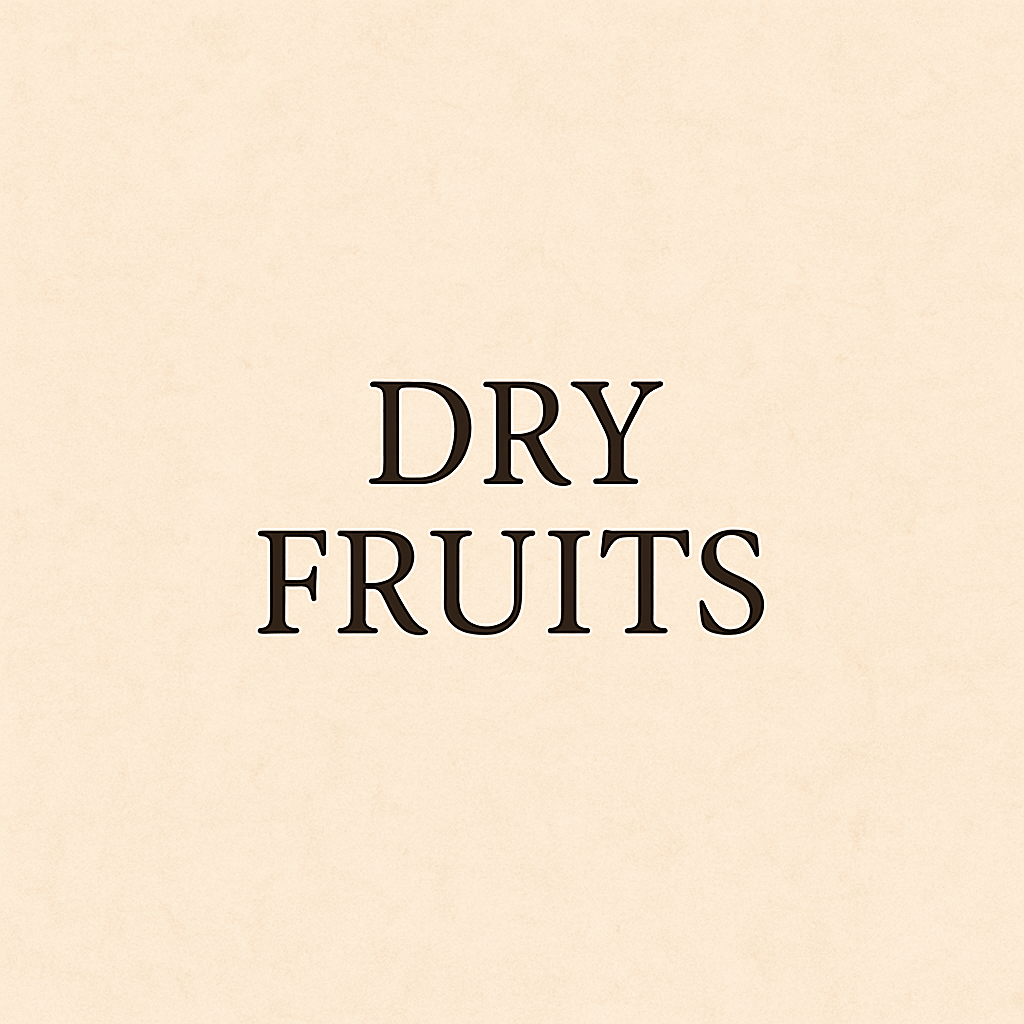 DRY FRUITS - Govindjee Store Eat Good Any Time
