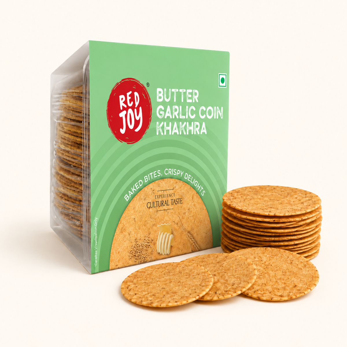 Butter Garlic Coin Khakhra – GovindJee