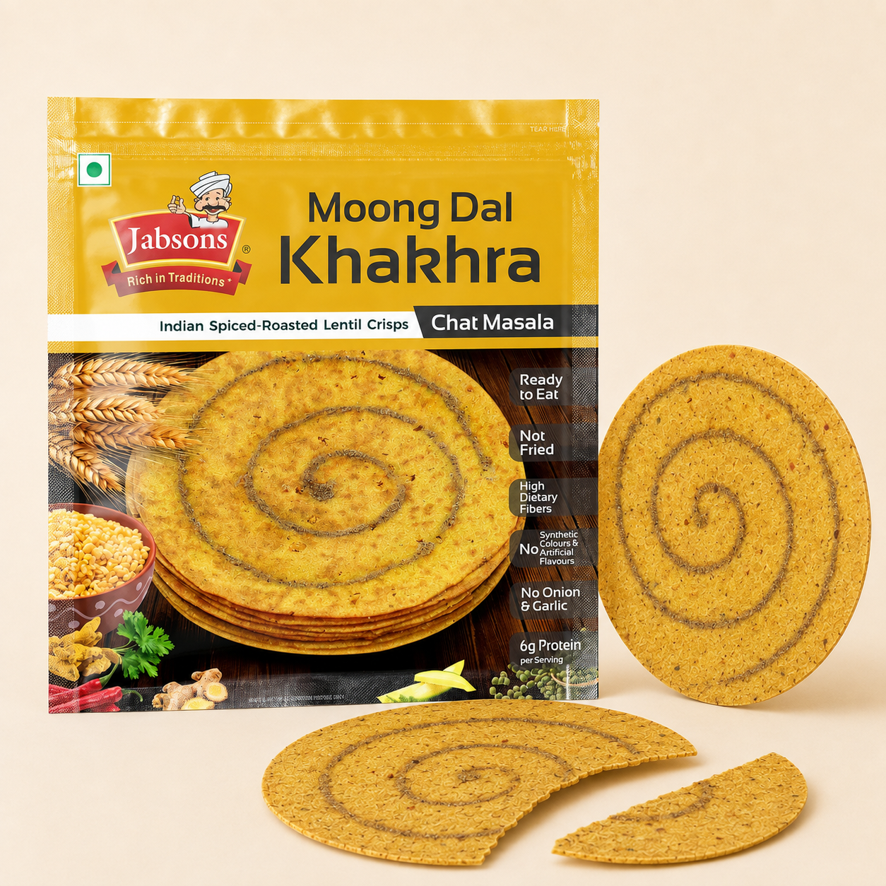 MOONG DAL KHAKHRA