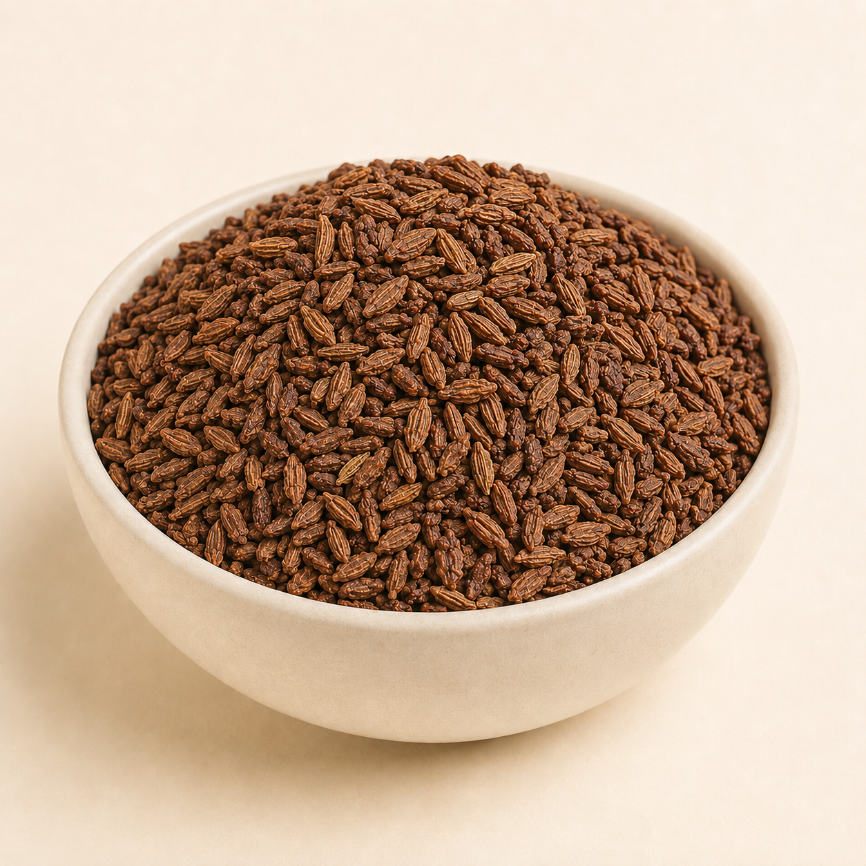 GovindJee Marwari Saunf fennel mouth freshener in a ceramic bowl