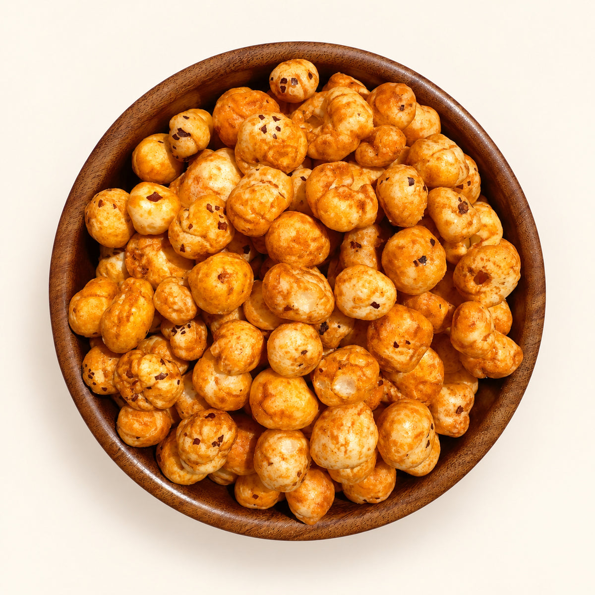 GovindJee Peri Peri Fox Nut in a bowl on off-white background