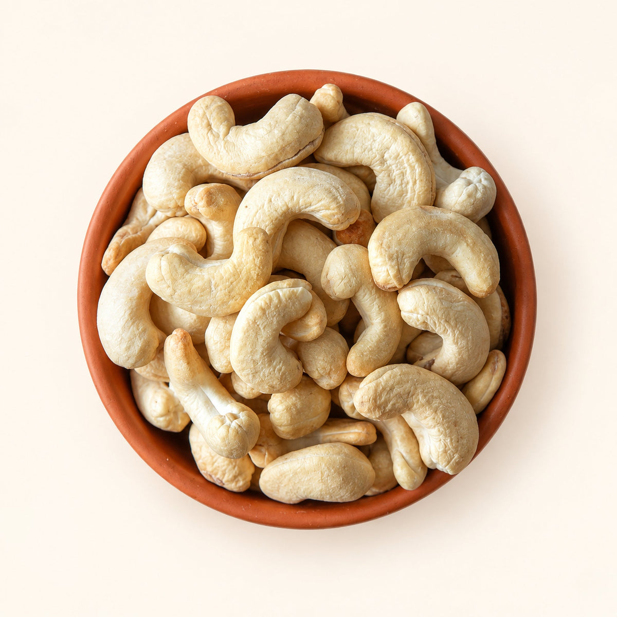 GovindJee Roasted Kaju Jumbo on warm cream background
