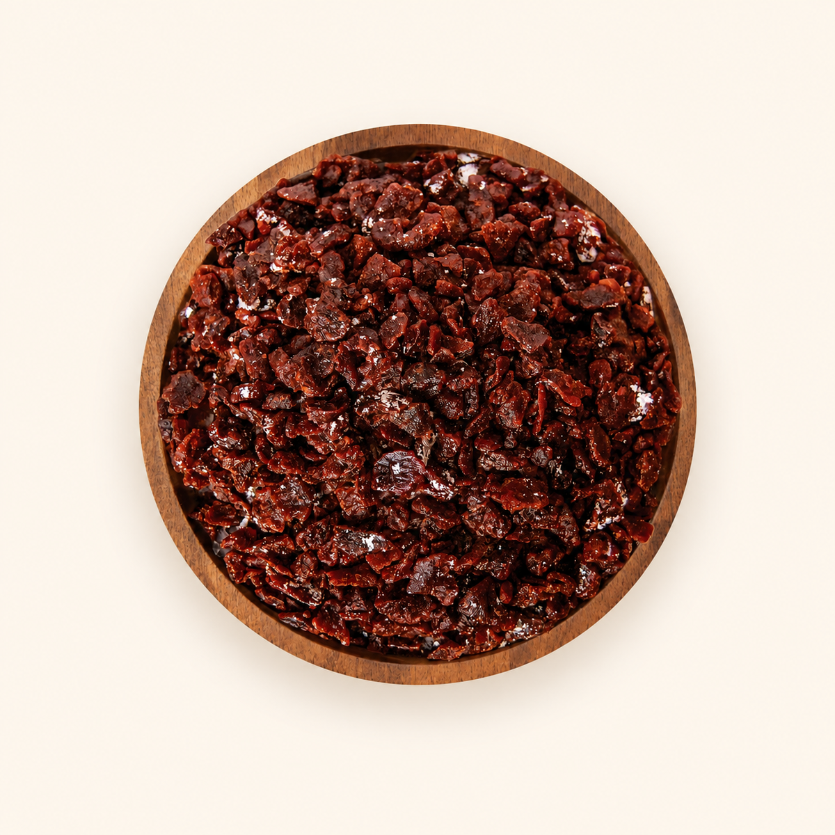 Gulab Supari in a bowl on an off-white background