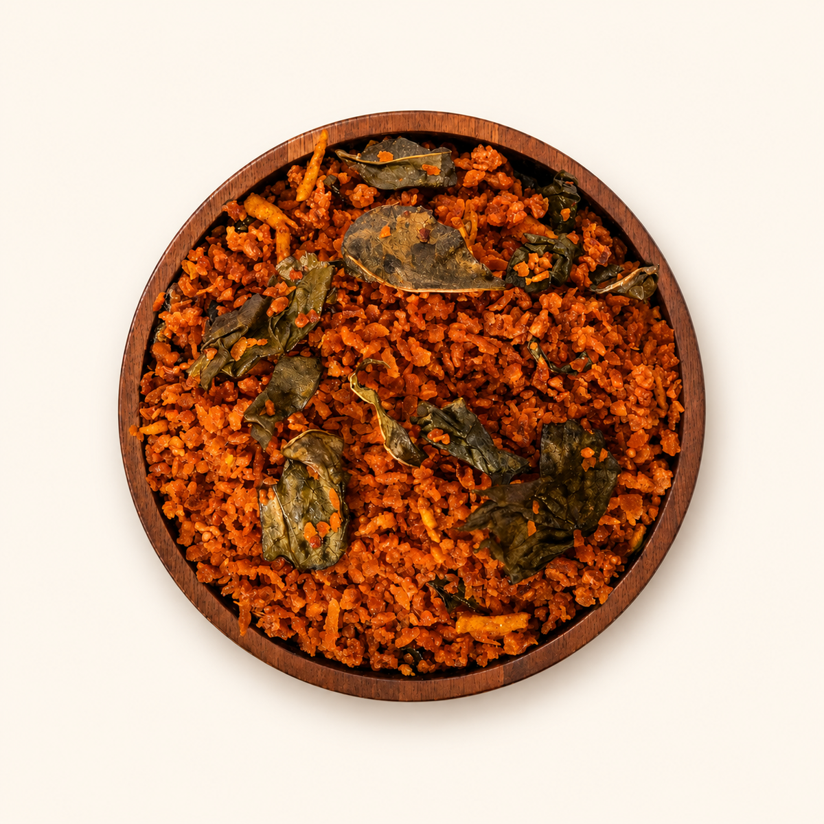 Pan Supari in a bowl on an off-white background